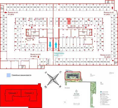 Гараж в Санкт-Петербург Астра Континенталь жилой комплекс (13 м)