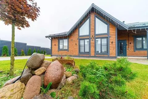 Дом в Ленинградская область, Приозерский район, Красноозерное с/пос, ...