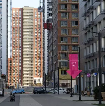 Торговая площадь в Москва Сиреневый парк жилой комплекс (128 м)