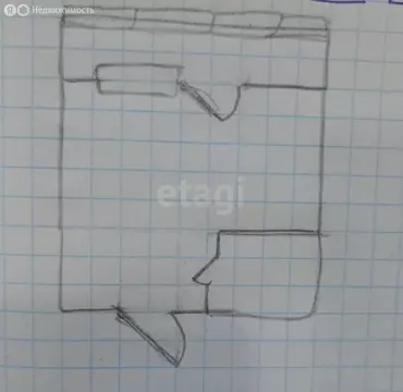 Квартира-студия: Новоалтайск, Октябрьская улица, 18В (21.8 м)