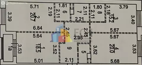 4-комнатная квартира: Москва, Винницкая улица, 8к4 (103 м)