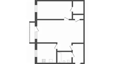 2-к кв. Тюменская область, Тюмень ул. Карла Маркса, 125 (44.2 м)