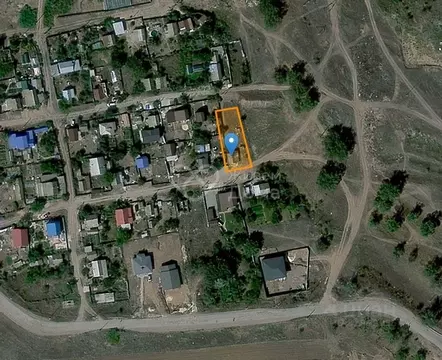 Участок в Волгоградская область, Краснослободск Среднеахтубинский ...