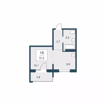 1-к кв. Новосибирская область, Новосибирск Цветной бульвар жилой ...