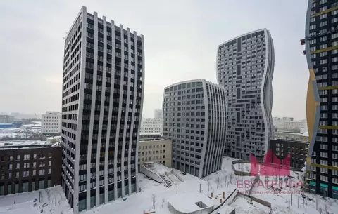 Студия Москва Левел Южнопортовая жилой комплекс, 1 (23.1 м)