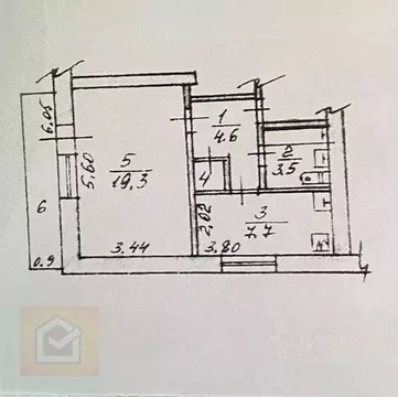 1-к кв. Крым, Симферополь ул. Промышленная, 2 (36.1 м)