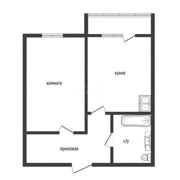 1-комнатная квартира: Краснодар, Дубравная улица, 1 (35.4 м)