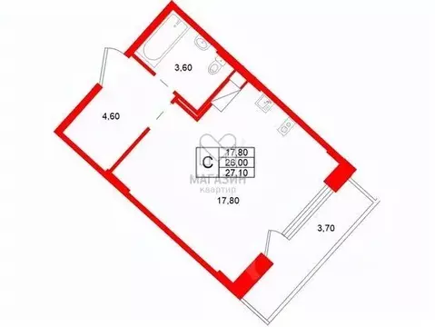 Студия Ленинградская область, Всеволожский район, Агалатовское с/пос, ...