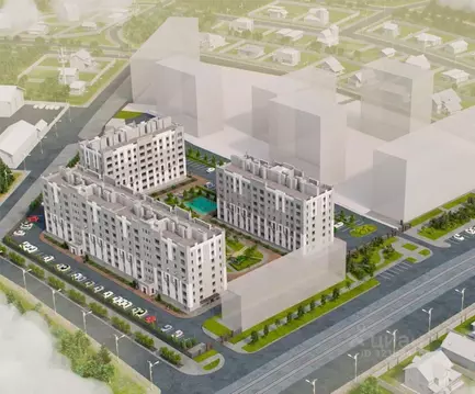 1-к кв. Волгоградская область, Волгоград Времена года жилой комплекс ...