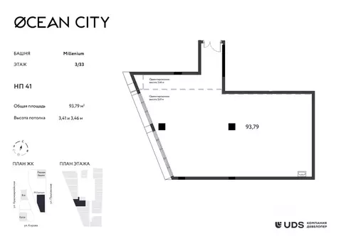 Помещение свободного назначения в Удмуртия, Ижевск Пушкинская ул. (94 ...