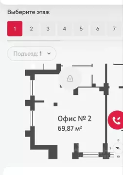 Помещение свободного назначения в Санкт-Петербург наб. Миклухо-Маклая, ...