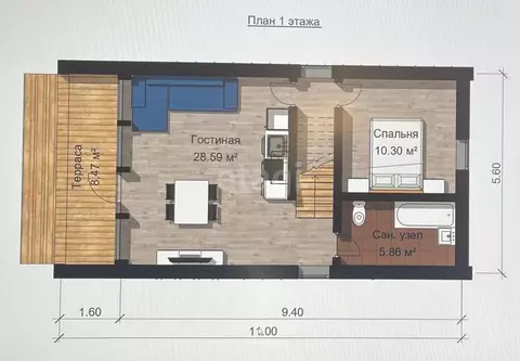 Дом в Башкортостан, Иглинский район, Акбердинский сельсовет, с. ...