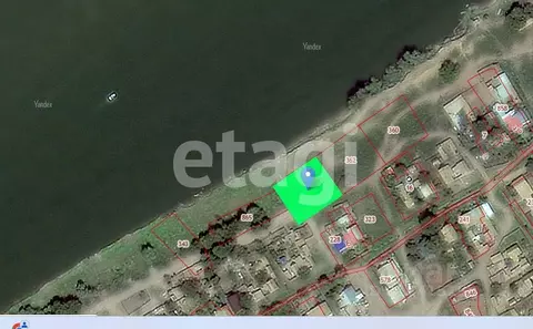 Участок в Астраханская область, Камызякский район, с. Хмелевка ул. ...