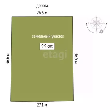 Участок в Тюменская область, Тюменский муниципальный округ, Боровский ...