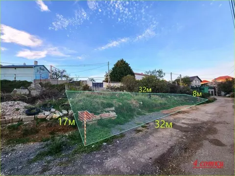 Участок в Севастополь Чайка садоводческое товарищество, ул. Персиковая ...