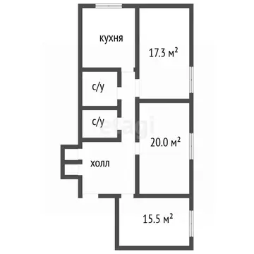 Комната Воронежская область, Воронеж Ростовская ул., 24 (17.3 м)