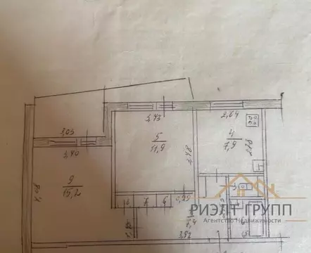 2-к кв. Татарстан, Казань ул. Батыршина, 37 (47.4 м)