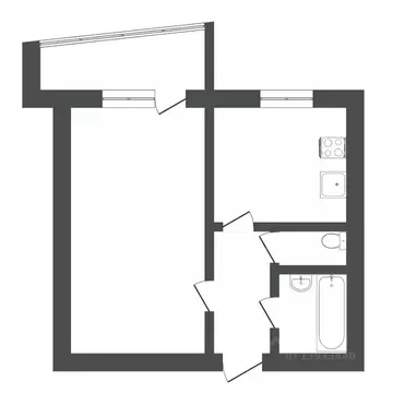 1-к кв. Тюменская область, Тюмень Широтная ул., 17а (33.4 м)