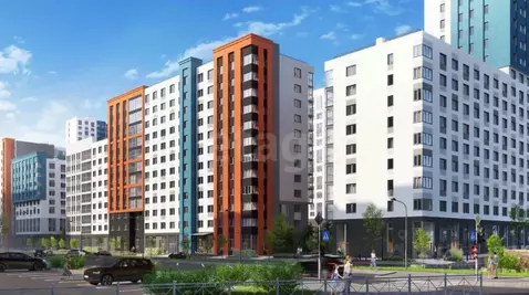 2-к кв. Пермский край, Пермь ул. Серебристая, 5 (57.9 м)