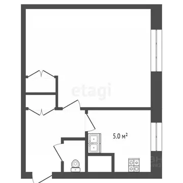 1-к кв. Марий Эл, Йошкар-Ола ул. Кутрухина, 12 (31.8 м)