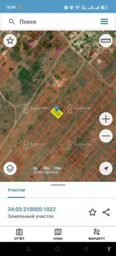 Участок в Волгоградская область, Волгоград Поселок Водный тер., ул. ...