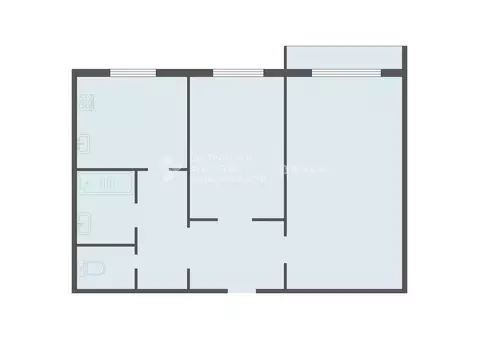 2-комнатная квартира: Рязань, Московский район, улица Новаторов, 7 ...