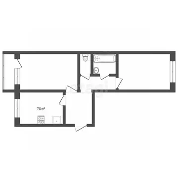 2-к кв. Московская область, Бронницы Советская ул., 113 (47.0 м)