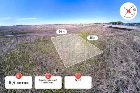 Участок в Тюменская область, Тюменский муниципальный округ, ...