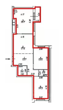 3-к кв. Смоленская область, Смоленск ул. Александра Степанова, 12 ...