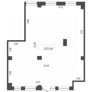 Помещение свободного назначения в Москва Очаковское ш., 5к5 (127 м)