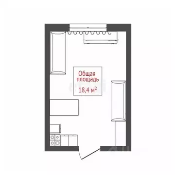 Комната Томская область, Томск Черемошники мкр, ул. 5-й Армии, 26 ...