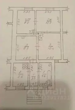 4-к кв. Калининградская область, Балтийск Киркенесская ул., 12 (50.7 ...