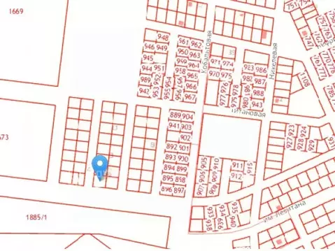 Участок в Волгоградская область, Волгоград ул. Платиновая, 88 (8.76 ...