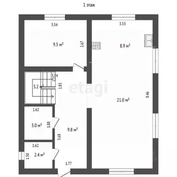 Дом в Тюменская область, Тюмень 4-й Салаирского тракта км (140 м)