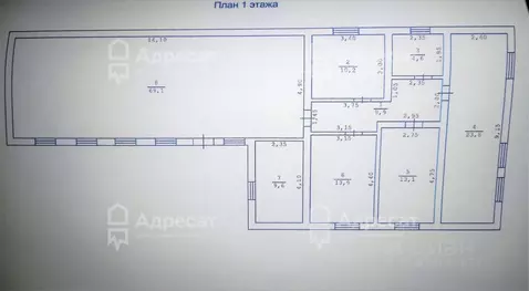 Дом в Волгоградская область, Ленинский район, с. Заплавное Октябрьская ...