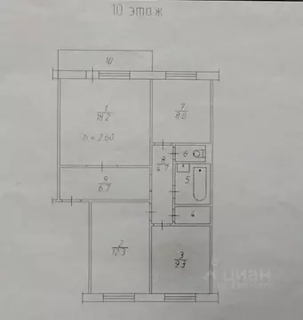 3-к кв. Красноярский край, Красноярск Энергетики мкр, ул. Свободная, ...