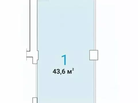 Торговая площадь в Москва ул. Маршала Бирюзова, 16 (44 м)