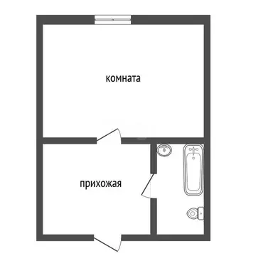 Квартира-студия: Воронеж, улица Свободы, 22 (18.8 м)