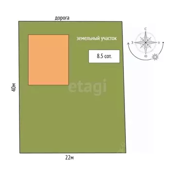 Дом в Кемеровская область, Юрга Орловская ул., 31 (95 м)