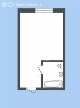 Квартира-студия: Новокузнецк, улица Климасенко, 1/2 (17 м)