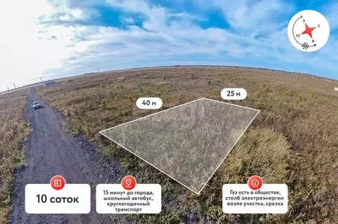 Участок в Тюменская область, Тюменский муниципальный округ, д. ...