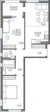 Студия Крым, Сакский район, Лесновское с/пос, с. Прибрежное Розовое ...
