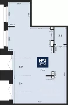 Помещение свободного назначения в Тюменская область, Тюмень Тобольский ...