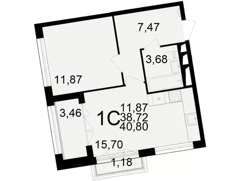 1-к кв. Рязанская область, Рязань Братиславский мкр, Вместе жилой ...