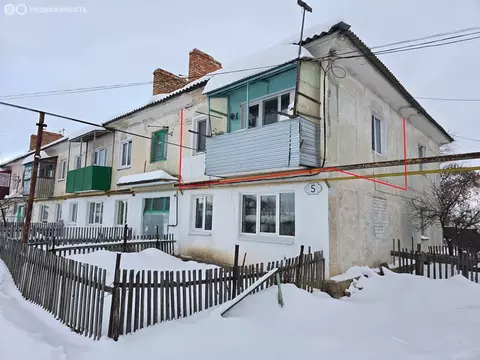 1-комнатная квартира: село Большая Глушица, Рабочая улица, 5 (32.69 м)