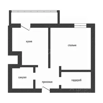 1-к кв. Смоленская область, Смоленский муниципальный округ, д. ...