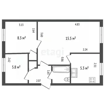 Комната Санкт-Петербург Ленинский просп., 147К4 (12.0 м)