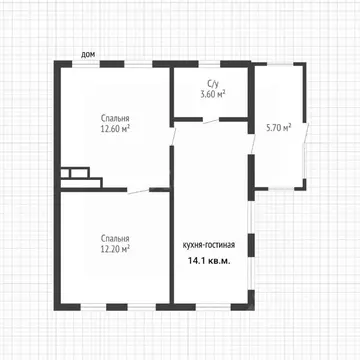 Дом в Краснодарский край, Тимашевский район, Медведовское с/пос, ...
