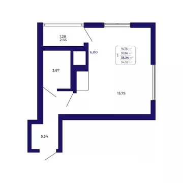 1-к кв. Башкортостан, Уфа Затон-Восточный жилрайон, Паруса жилой ...