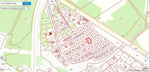 Участок в Тверская область, Калининский муниципальный округ, д. ...